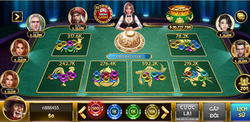 Các thuật ngữ thường xuất hiện trong game bầu cua trực tuyến